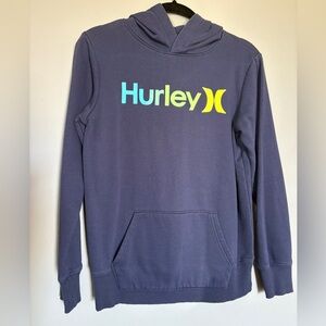Hurley Kid’s Navy Hoodie with Logo